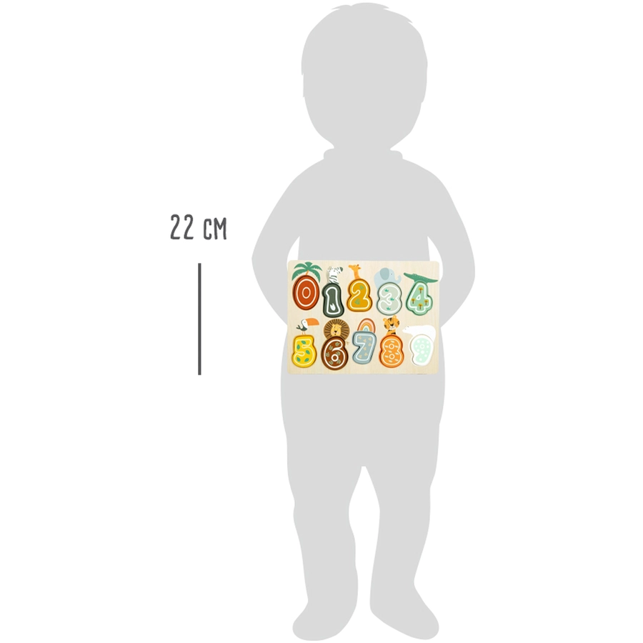 small foot® Setpuzzle Zahlen Safari