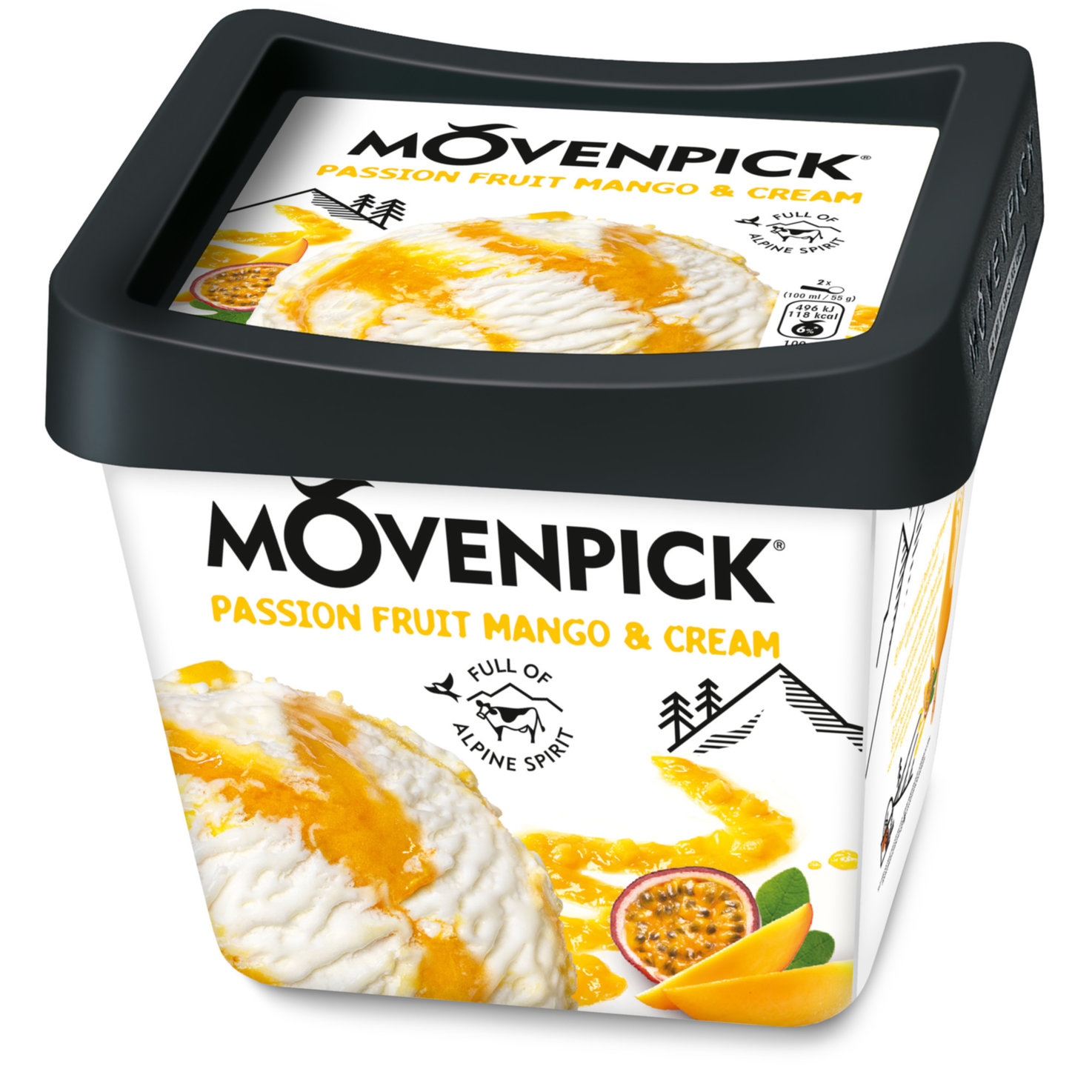 Mövenpick Passionfruit Mango & Cream