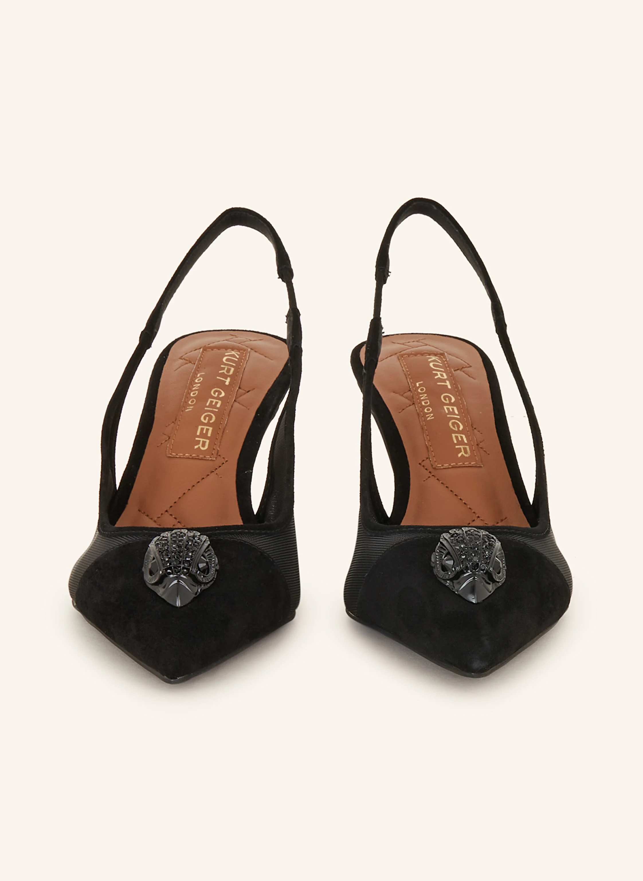 KURT GEIGER Slingpumps BELGRAVIA mit Schmucksteinen