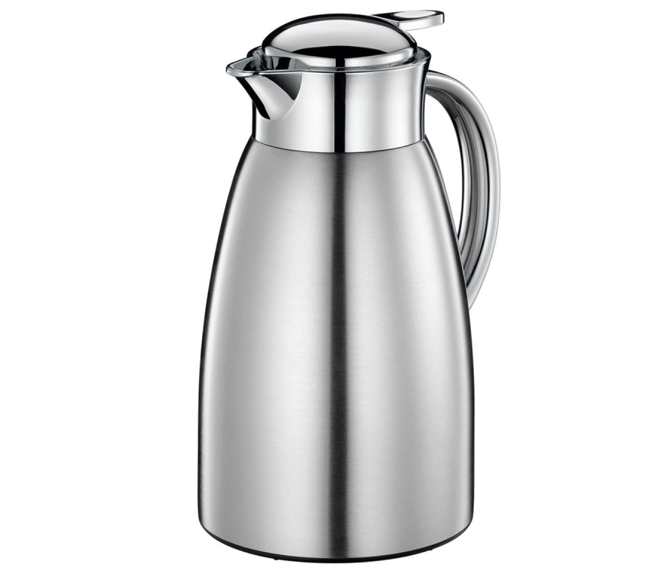 cilio Isolierkanne TRIEST 1,5 L silberfarbig