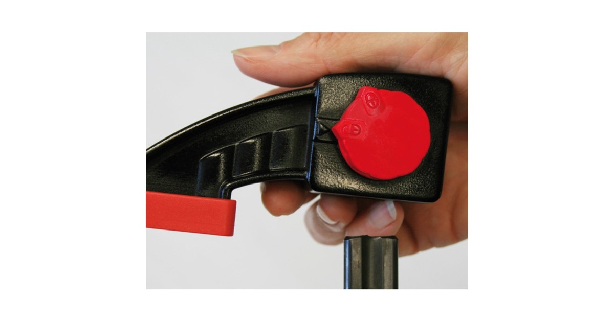BESSEYEénhands lijmtang EZS15-8 lijmklem  (Zwart/rood)
