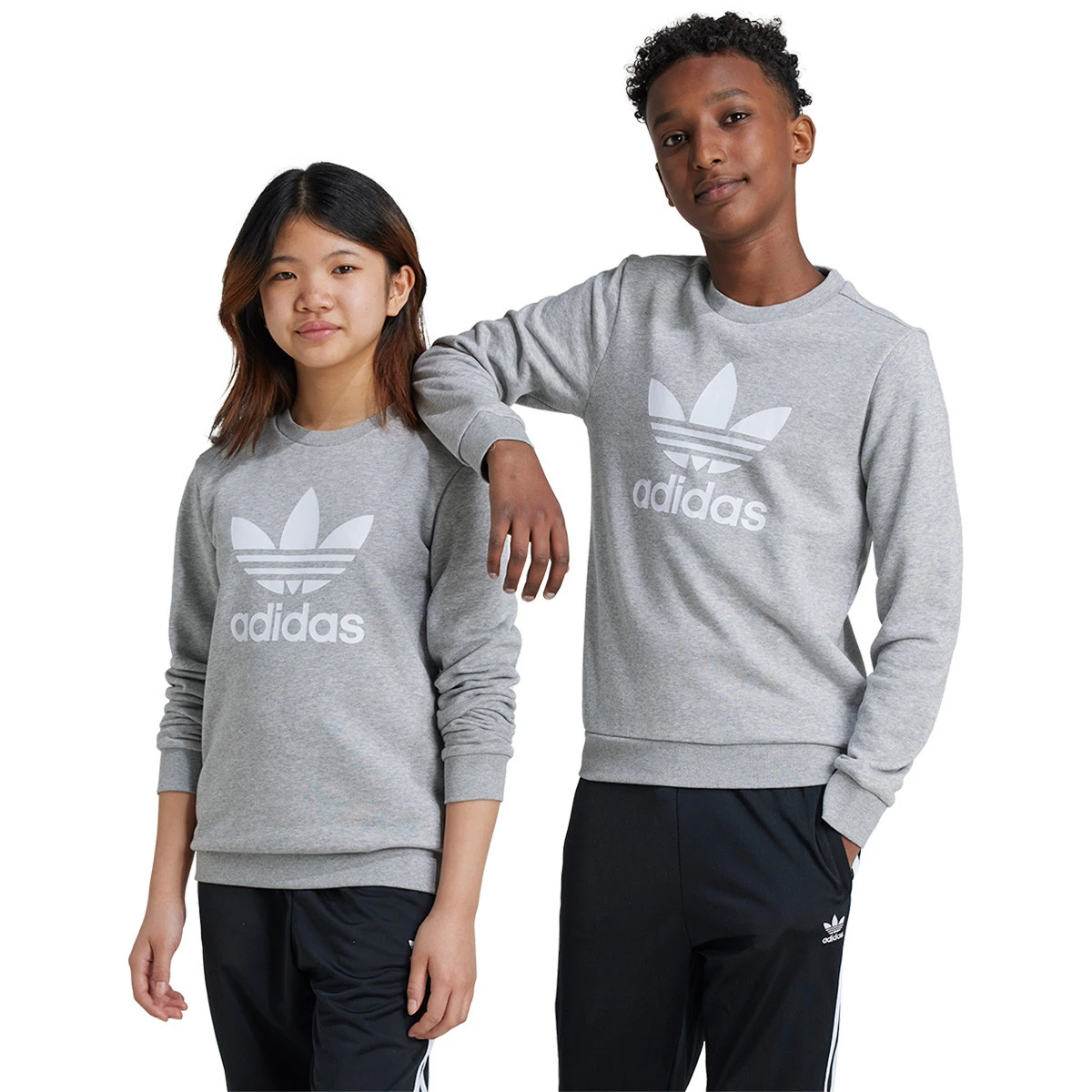 Sweatshirt adidas Trefoil Crew Criança