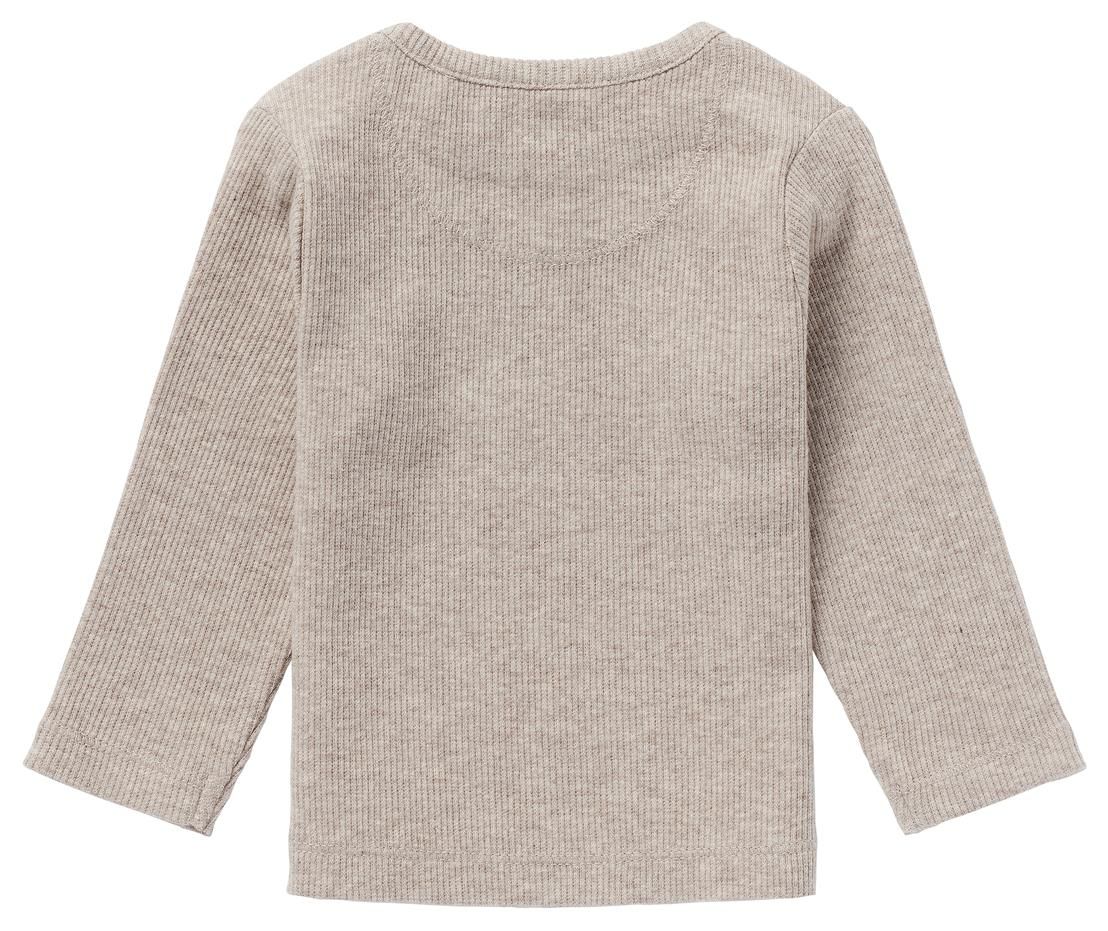 Noppies Newborn Longsleeve Natal - Taupe Melange