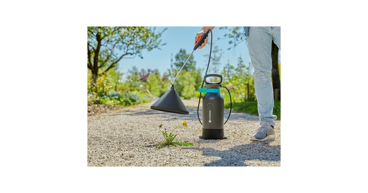 GARDENADrukspuit 5 l Comfort  (Grijs/turquoise, 11130-20)