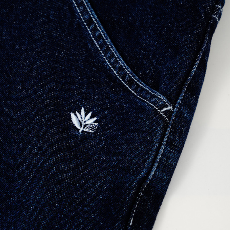 Short long en denim OG - Bleu