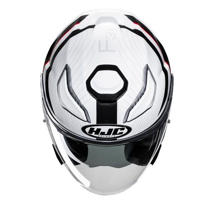 Casque Hjc F31 - NABY - Noir / Rouge