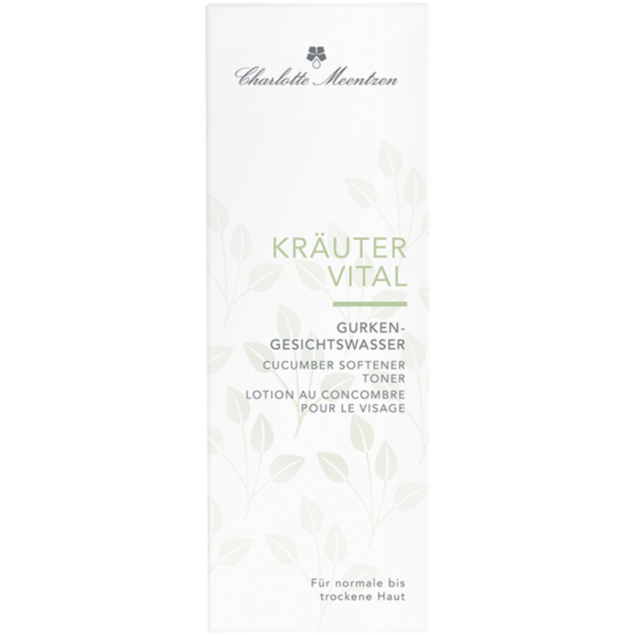 Charlotte Meentzen, Kräutervital Gurken-Gesichtswasser
