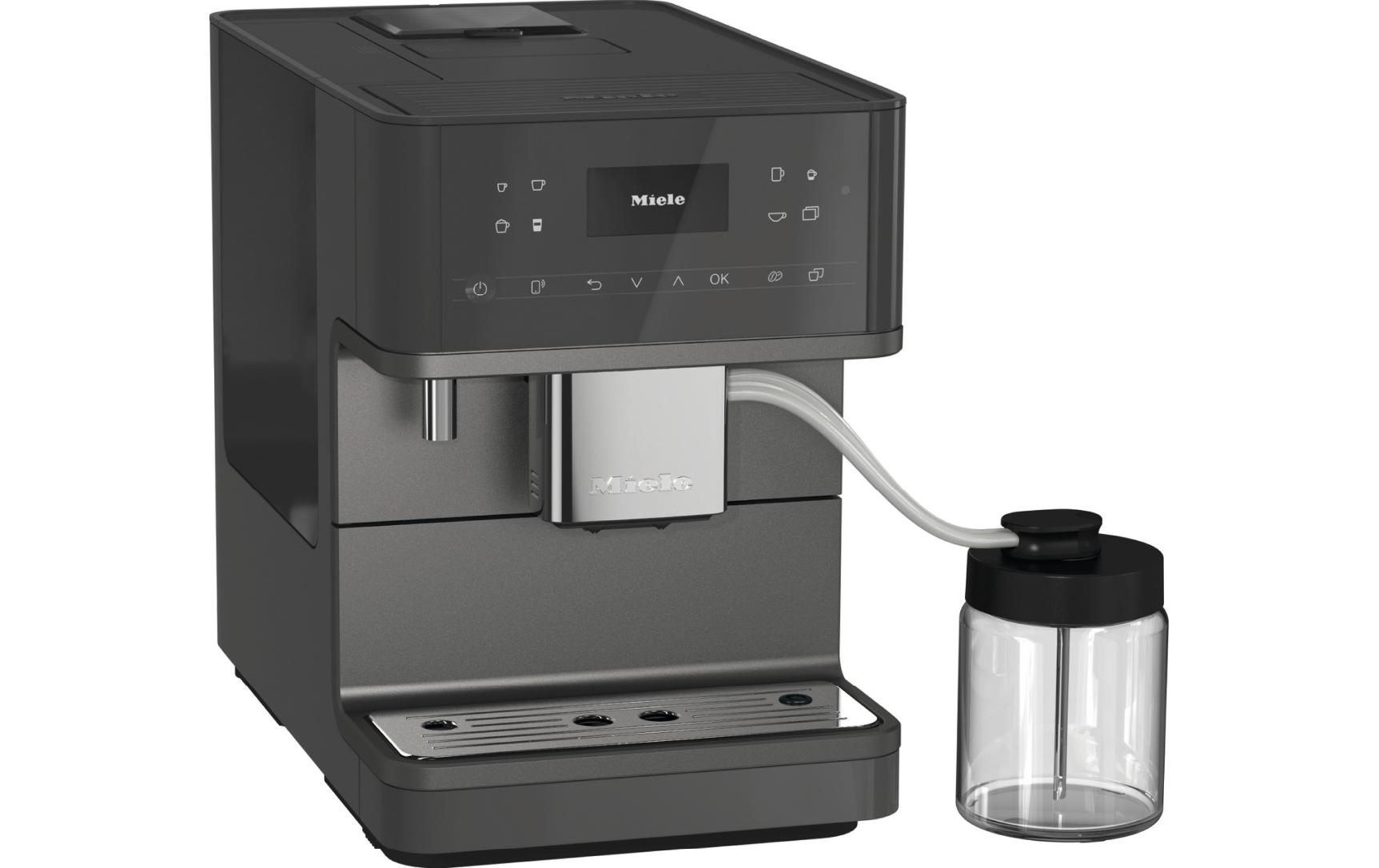 Kaffeevollautomat CM 6560 MilkPerfection Graphitgrau<br>Freistehender Kaffeeautomat mit WLAN-Verbindung und Milchgefäss