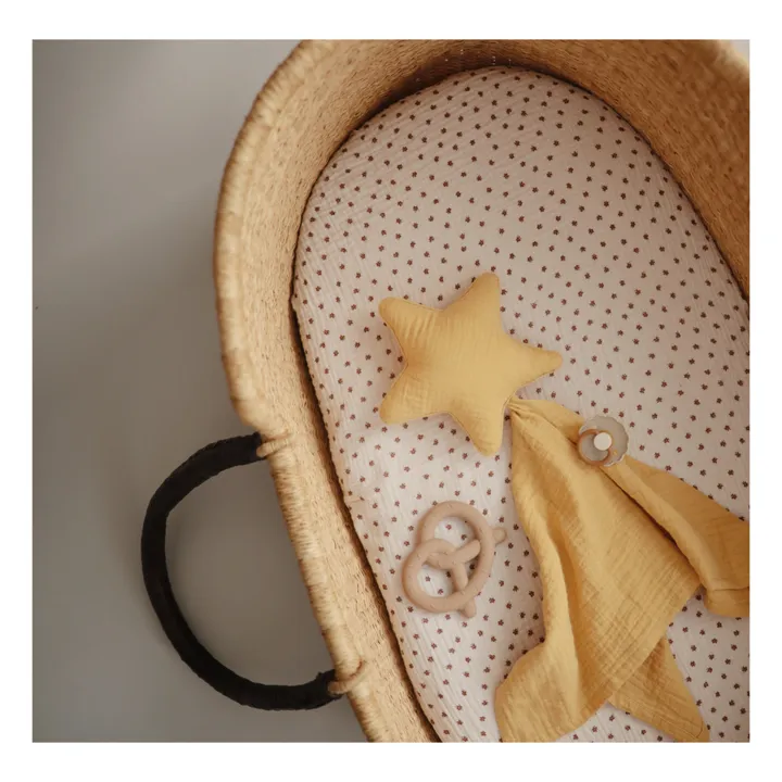 Mushie Jouet de dentition Bretzel en silicone | Beige