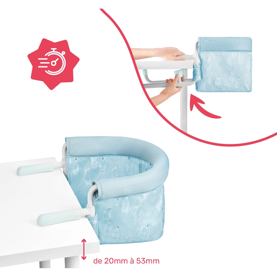 Badabulle Tischsitz Bears blau