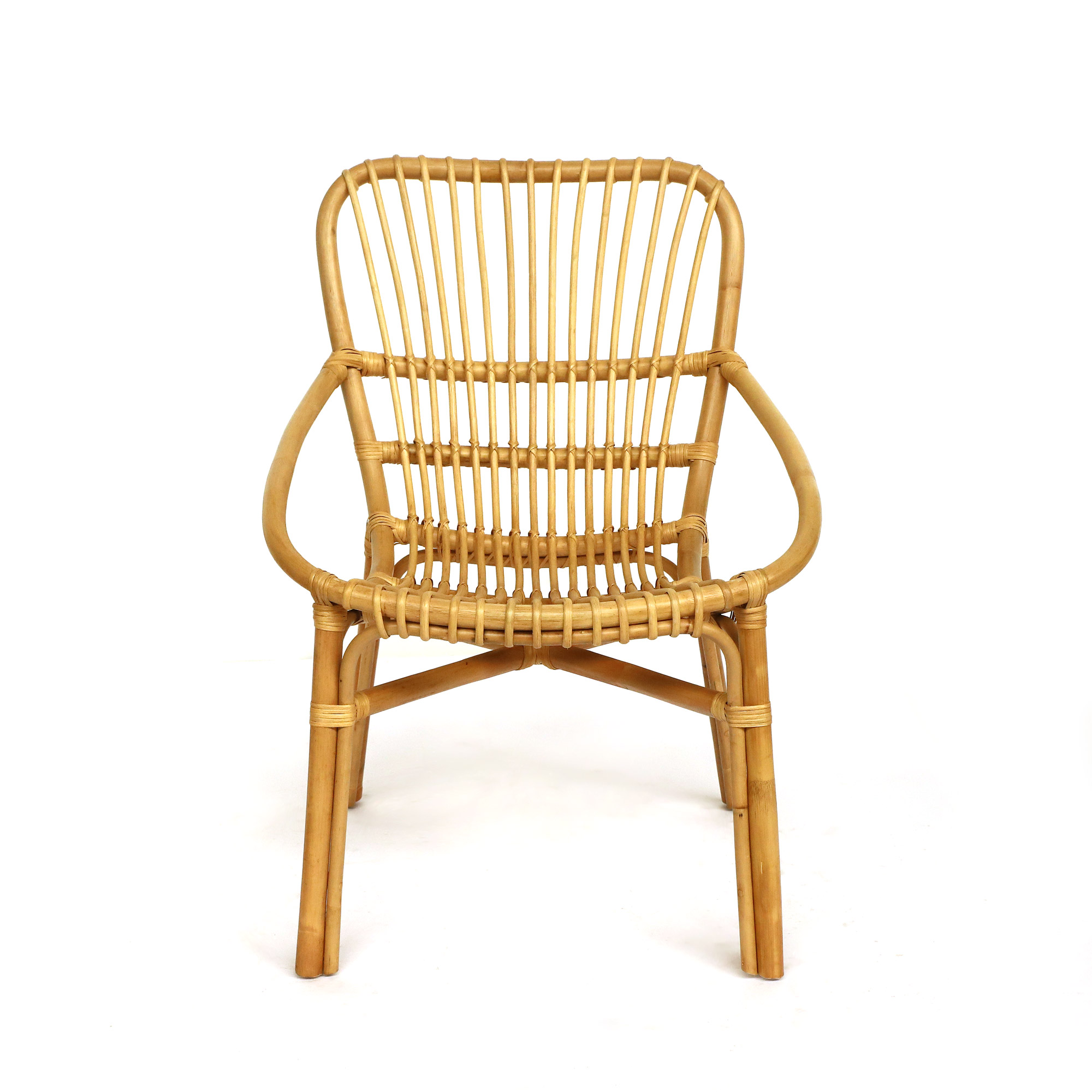 Rattan-Stuhl 'Sanders', natur, B 64 cm, H 90 cm, L 69 cm günstig bestellen
