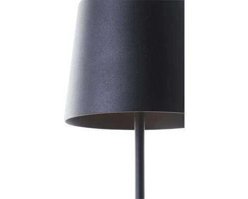 LED Batterij Buiten Tafellamp 2W 310 lm 3000 KH 37 cm Kaami Zwart