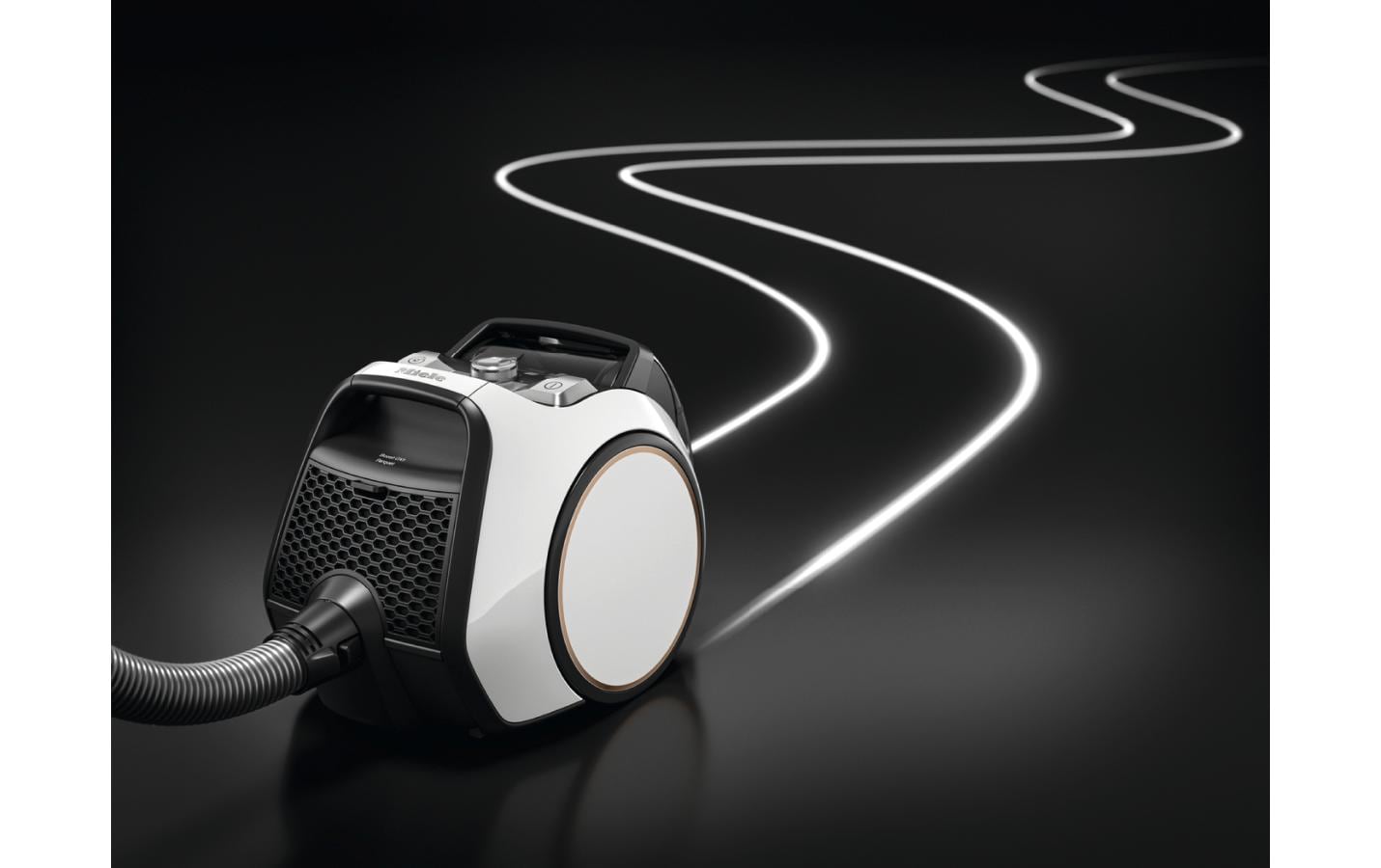 Bodenstaubsauger Boost CX1 Parquet PowerLine Weiss<br>Bodenstaubsauger ohne Beutel für empfindlicher Böden