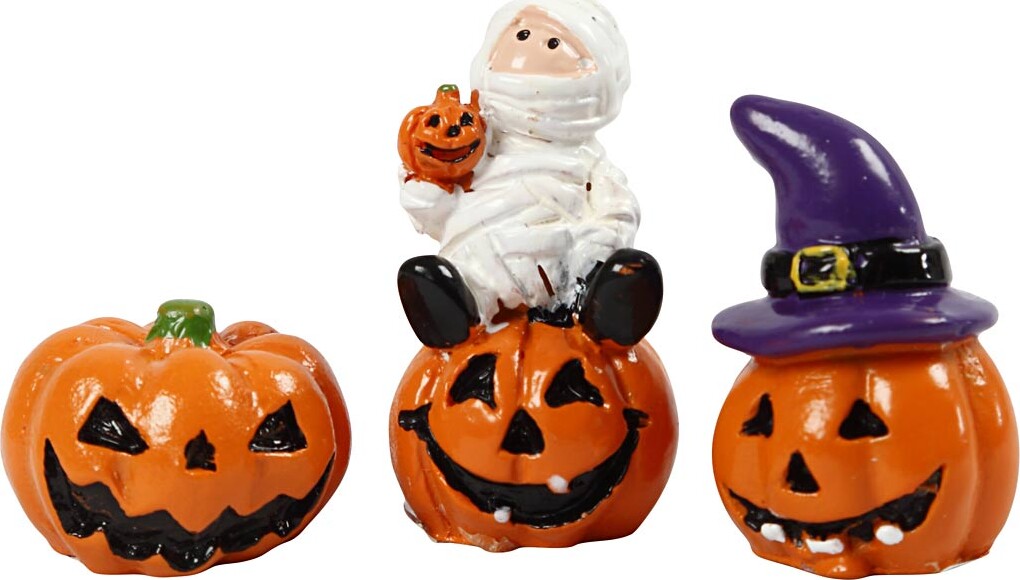 Minifigurer - H 1,5-3,5 CM - L 2 CM - 3 Stk