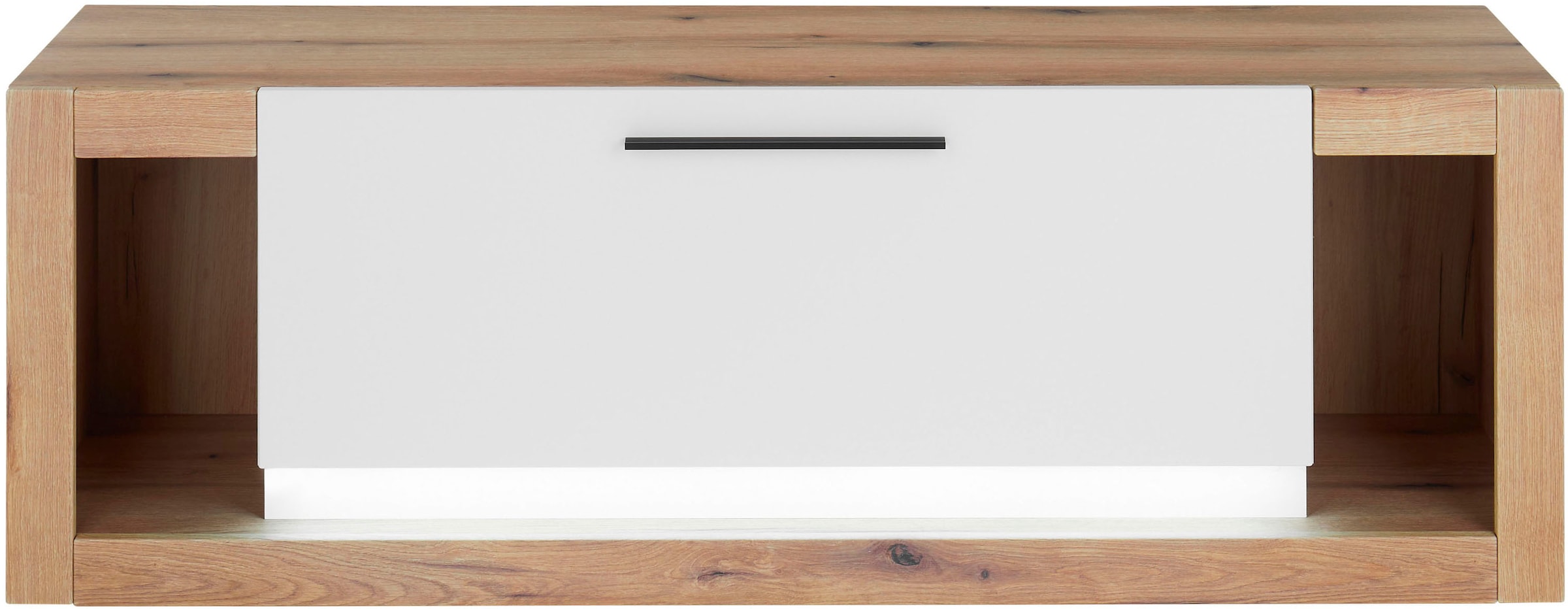 INOSIGN Lowboard »Brixen, moderner TV-Schrank, Kommode in Eiche Evoke Dekor mit Weiss« Metallgriffe, ausreichend Stauraum, vielseitig einsetzbar
