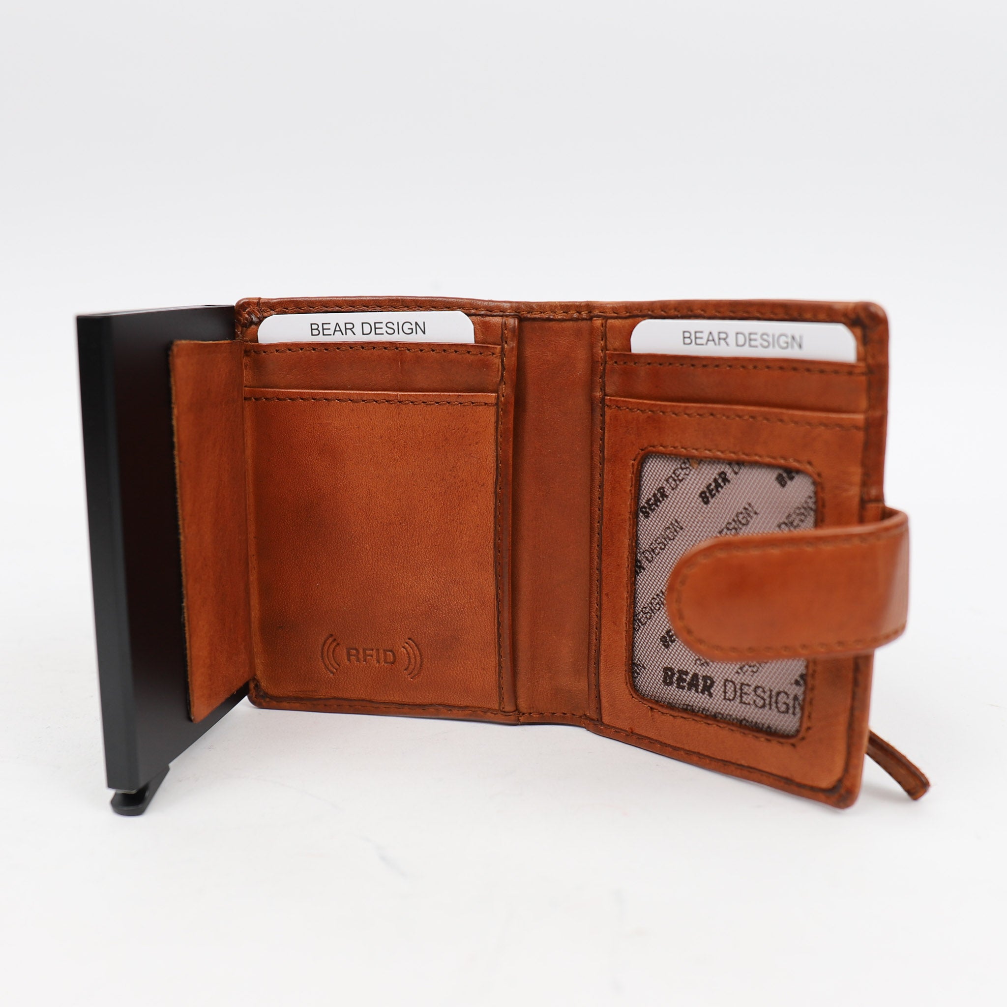 RFID pasjeshouder 'Bobby' cognac Cognac