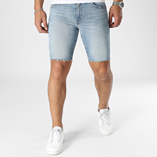 Short Jean 412 Bleu Denim