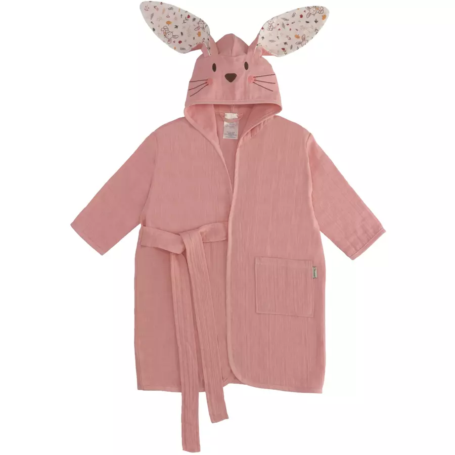 Sterntaler Bademantel Hase rosa