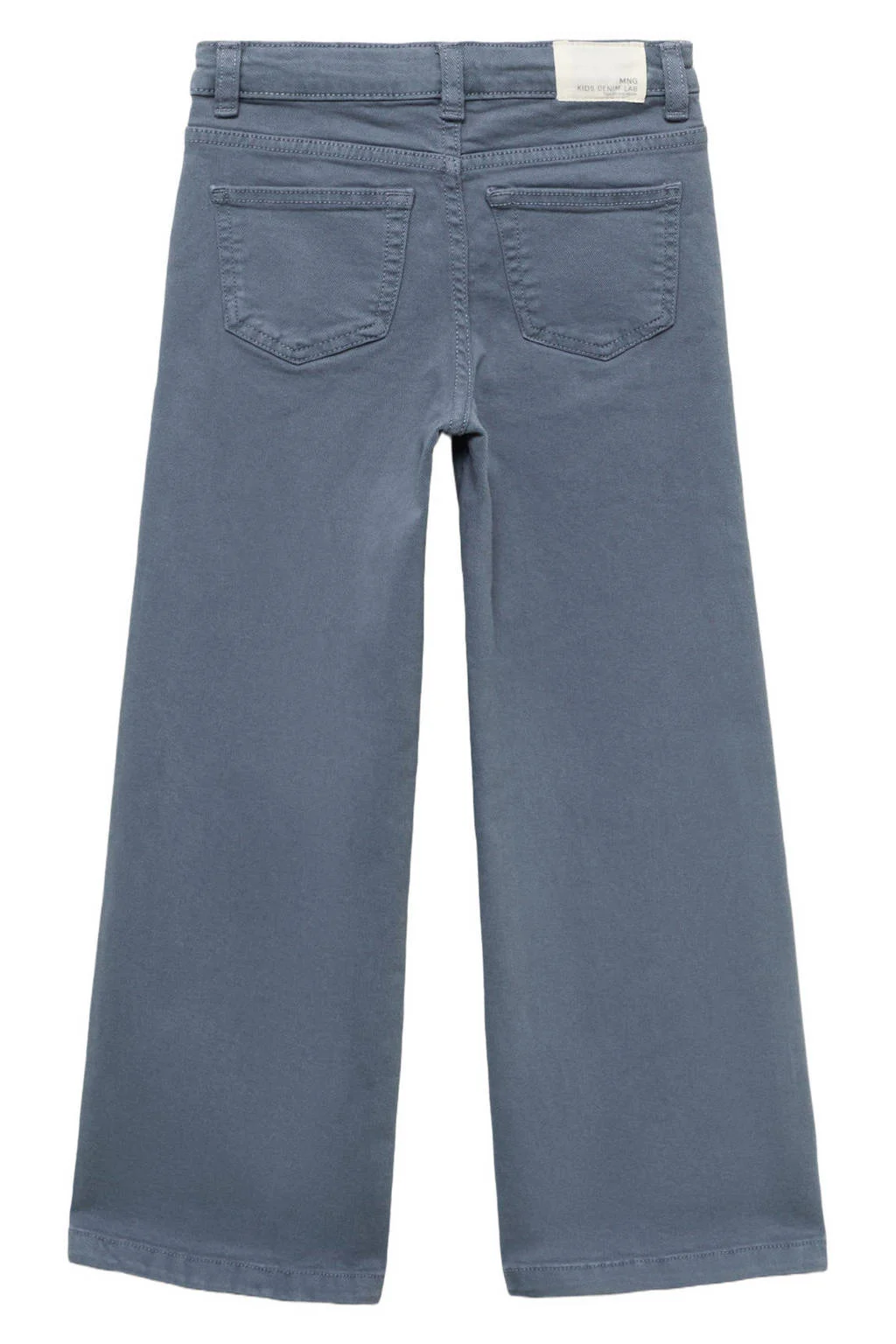 Mango Kids wide leg jeans blauw