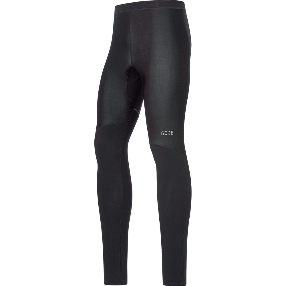 GOREWEAR R3 Partial Gore® Windstopper® Lauftights Herren schwarz