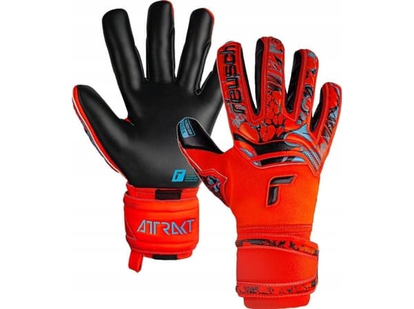 Reusch Reusch Attrakt Gold X keeperhansker rød 5370945 3333 10,5