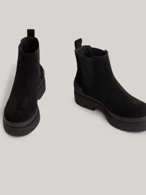 Botas casuais de camurça até o tornozelo