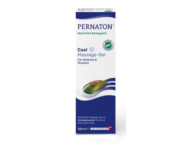 Pernaton Cool Grünlippmuschel Massage-Gel 125 ml Salbe bei Muskelschmerzen