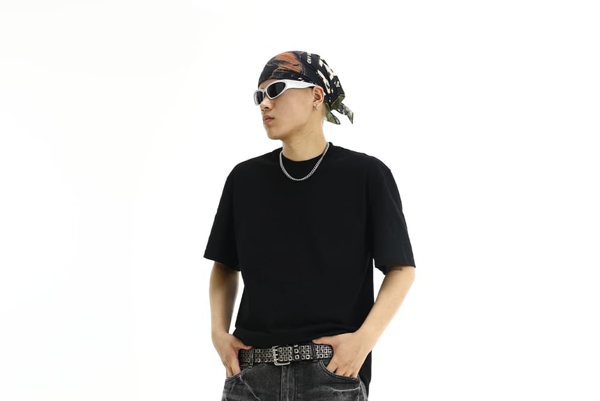 Meiksip - Mid Rise Washed Denim Shorts