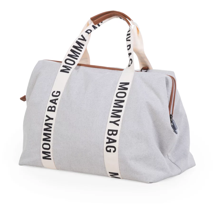 CHILDHOME Mommy Bag Signatur Canvas offwhite
