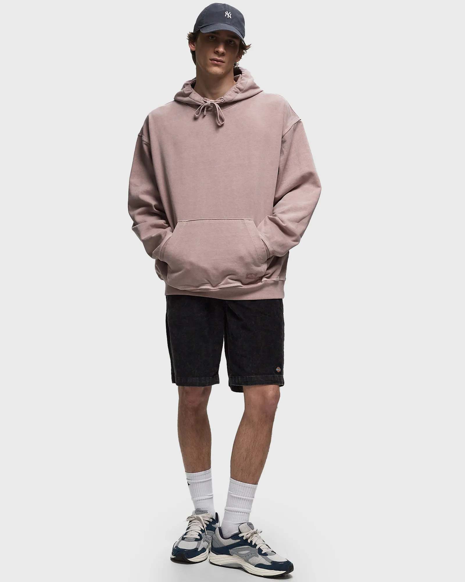 DICKIES GARMENT DYED HOODIE FAWN GARMENT DY
