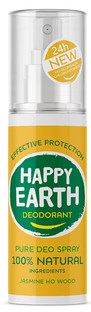 Happy Earth 100% Natural Deo Spray Jasmine Ho Wood 100ML