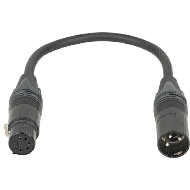 DAP Neutrik 3pM - 5pF DMX verloopkabel
