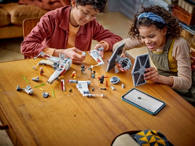 LEGO TIE Fighter en X-wing combi (75393)