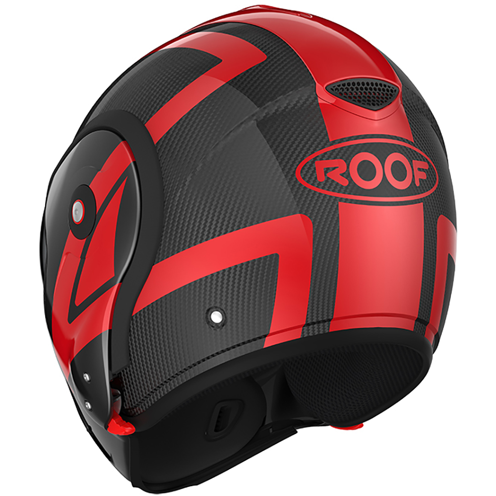 Roof - Casque Boxxer Carbon Dart Noir / Rouge