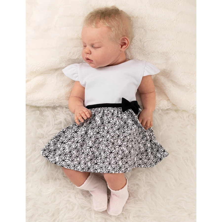 Baby Sweets Kleid Glamour Collection by Katja Kühne weiß schwarz