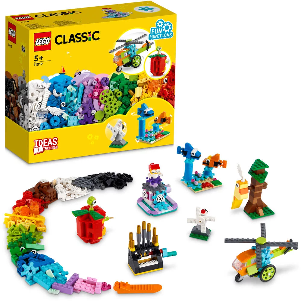 LEGO®CLASSIC 11019 - BRIQUES ET FONCTIONNALITES