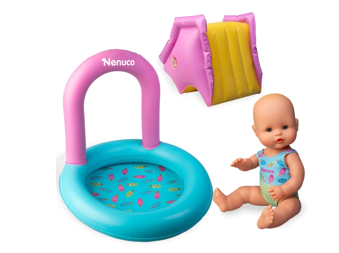 BONECO NENUCO FESTA NA PISCINA