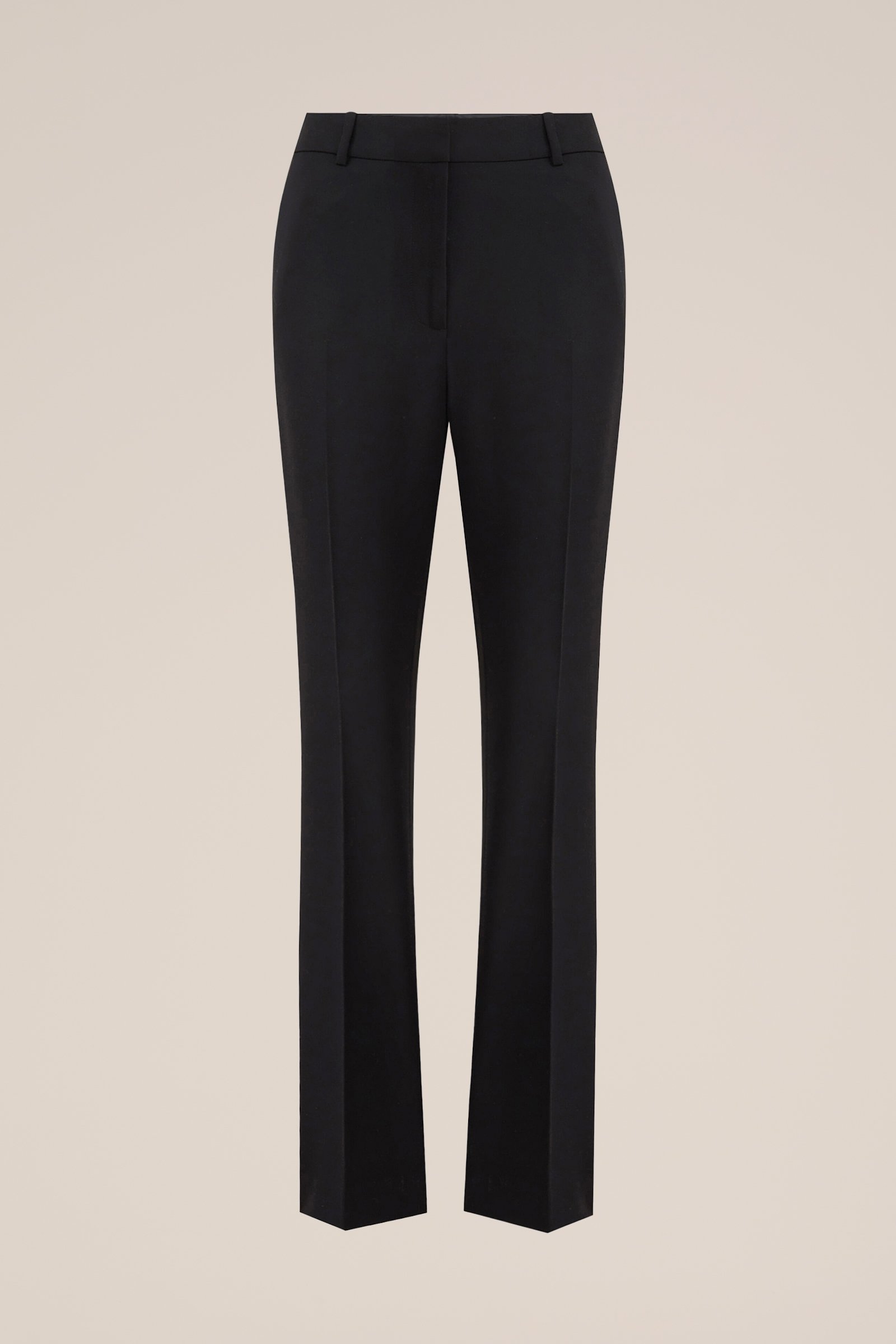 flared pantalon WE Fashion Zwart
