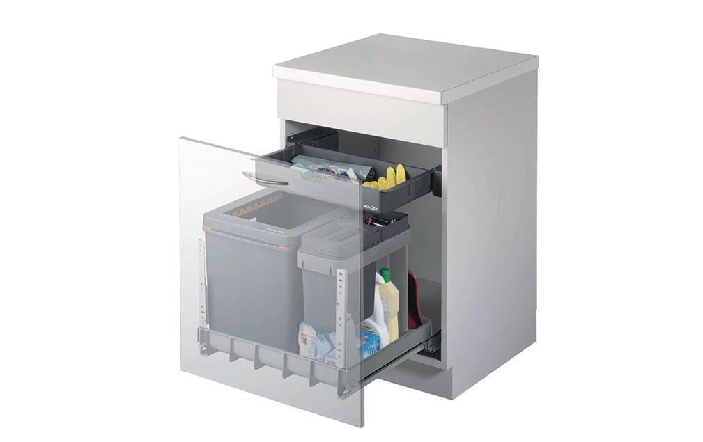 Abfalleimer BOXX 55/60-R Bio<br>Organisierte Abfall Entsorgung