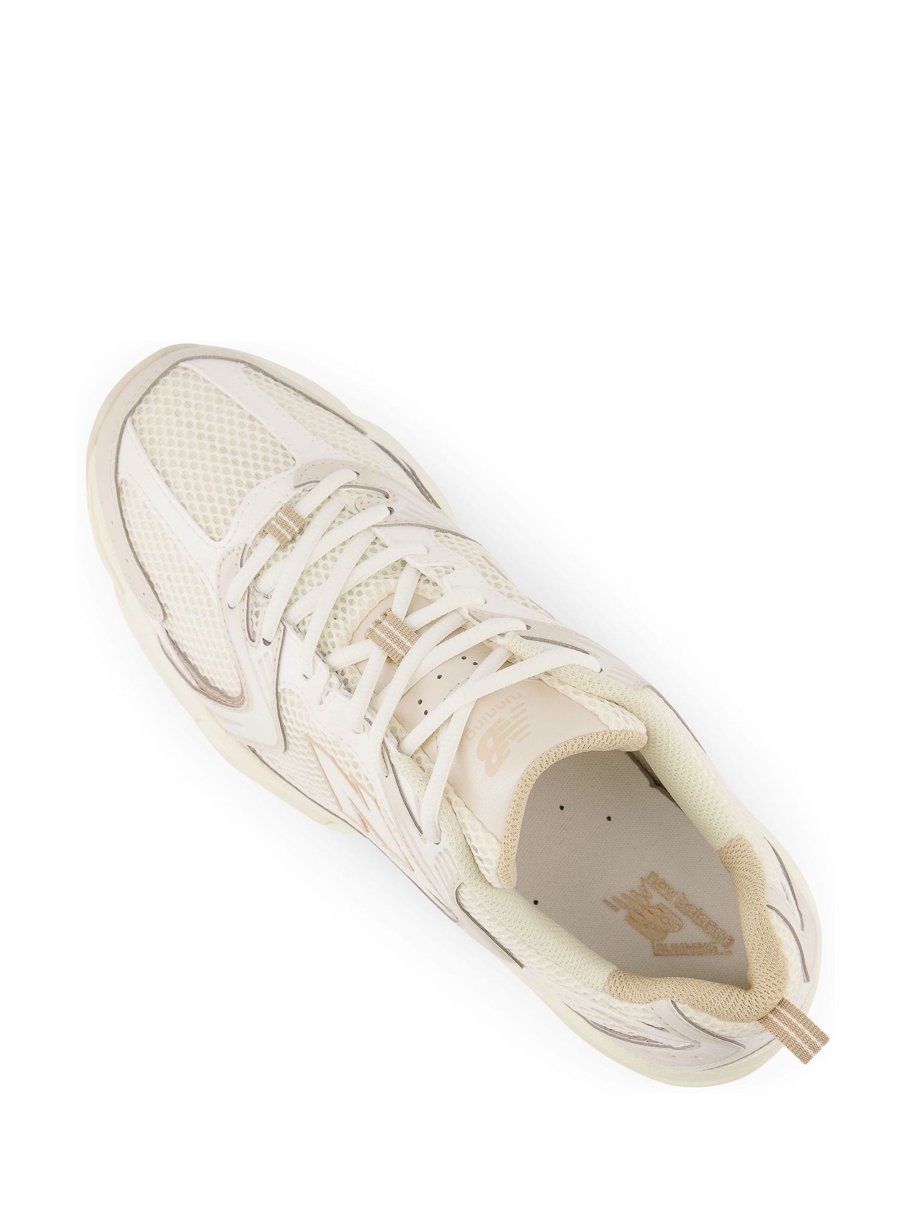 Crème - New Balance 530 damessneakers