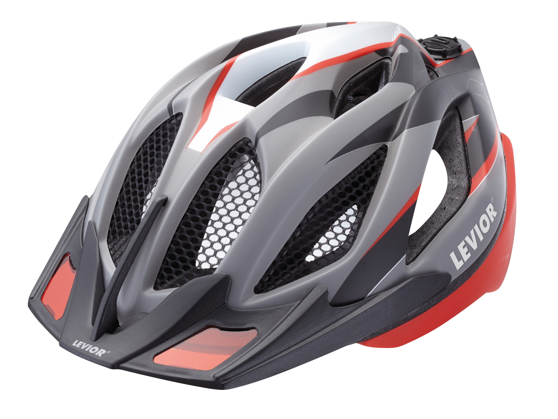 Fahrradhelm SpiriTWO Rot-Schwarz