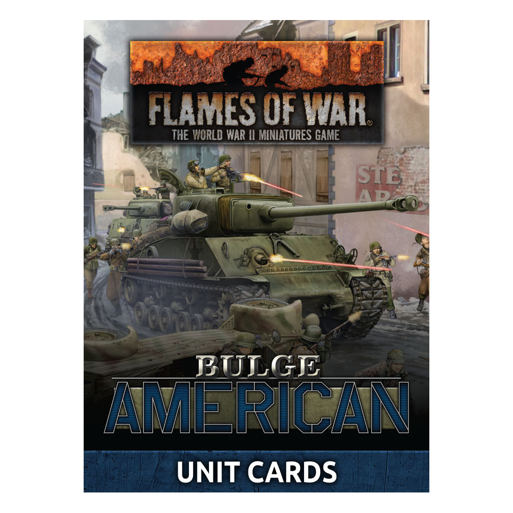 Bulge American Unit Cards