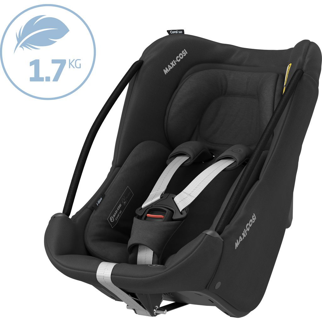Maxi CosiMaxi Cosi   Coral 360 essential black
