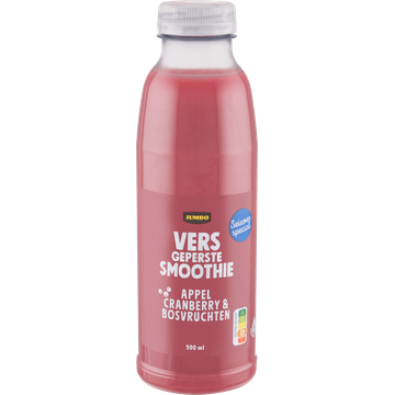 Jumbo Verse Smoothie Appel, Cranberry & Bosvruchten 500ML