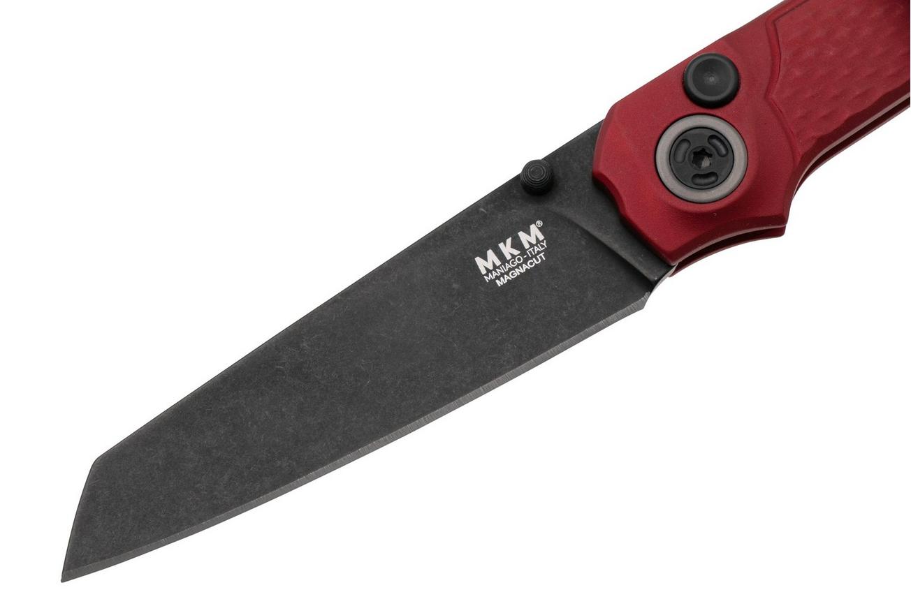 MKM Miura MK-MI-ARDB Blackwashed MagnaCut, Red Aluminium, zakmes, Simone Tonolli design