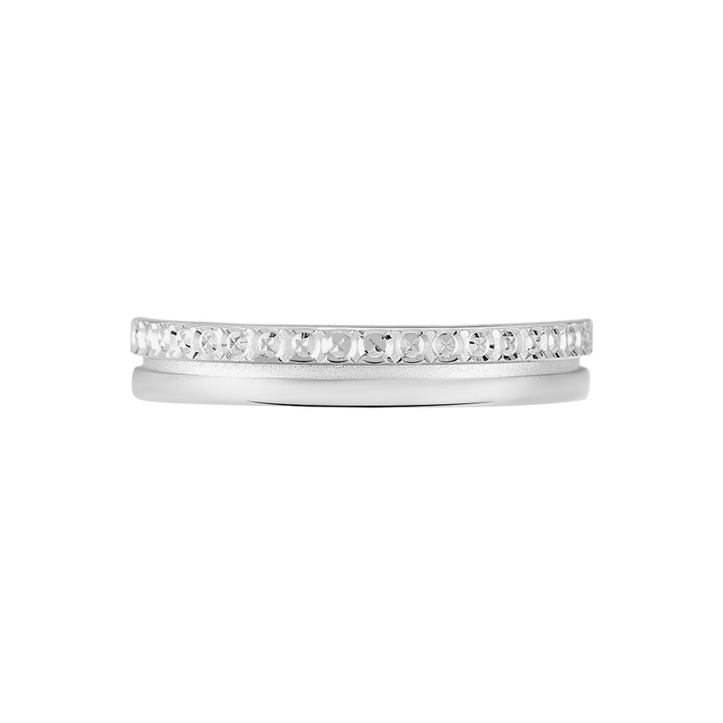 Alliance Sylvaincine Ruban Plat Or Blanc