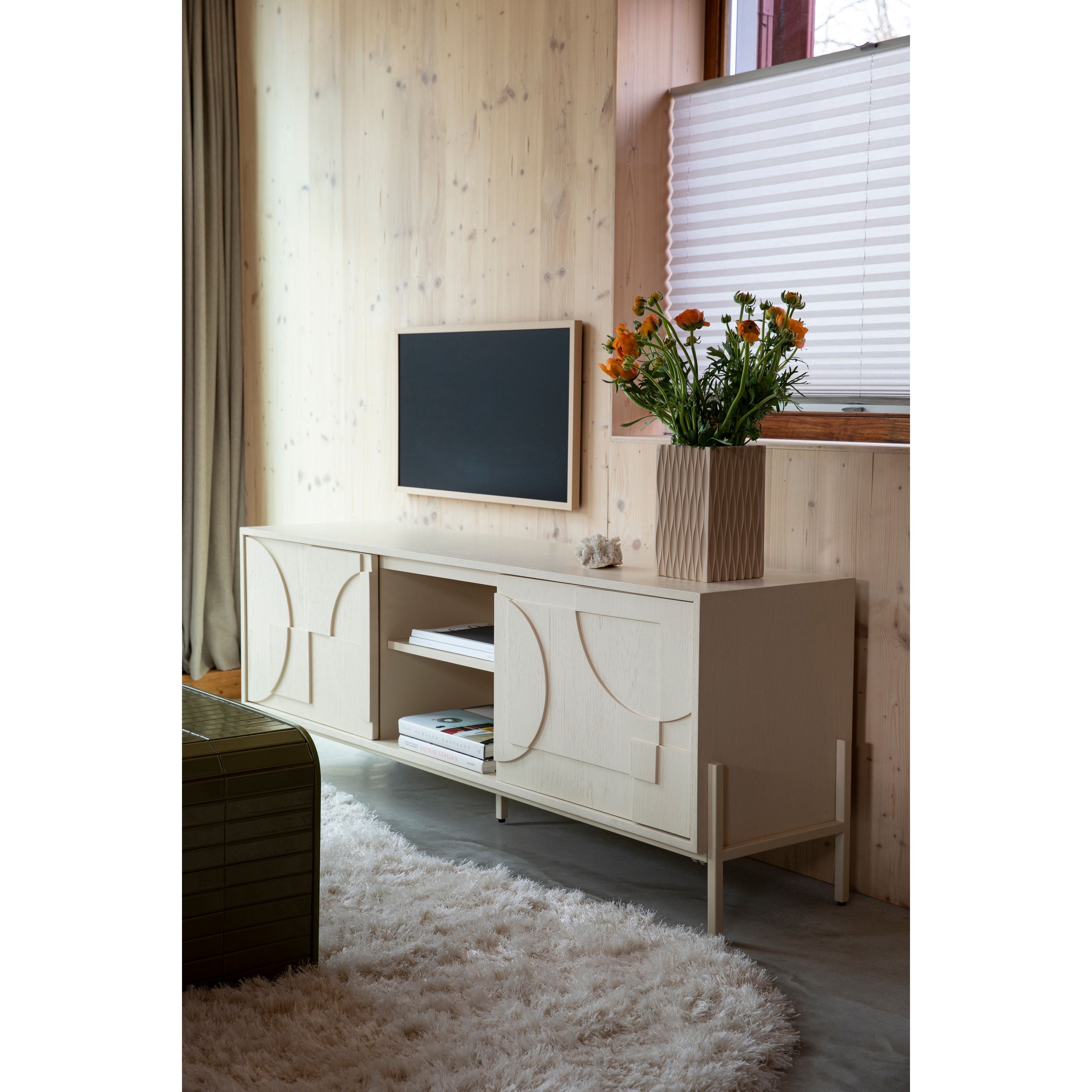 Zuiver Sideboard Faces - Beige