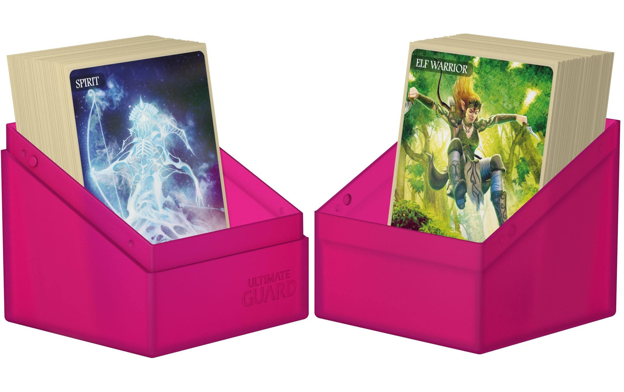 Kartenbox Boulder Deck Case Standardgrösse 100+ RhodoniteHandliche und feste Kartenbox mit Soft-Touch-Oberfläche