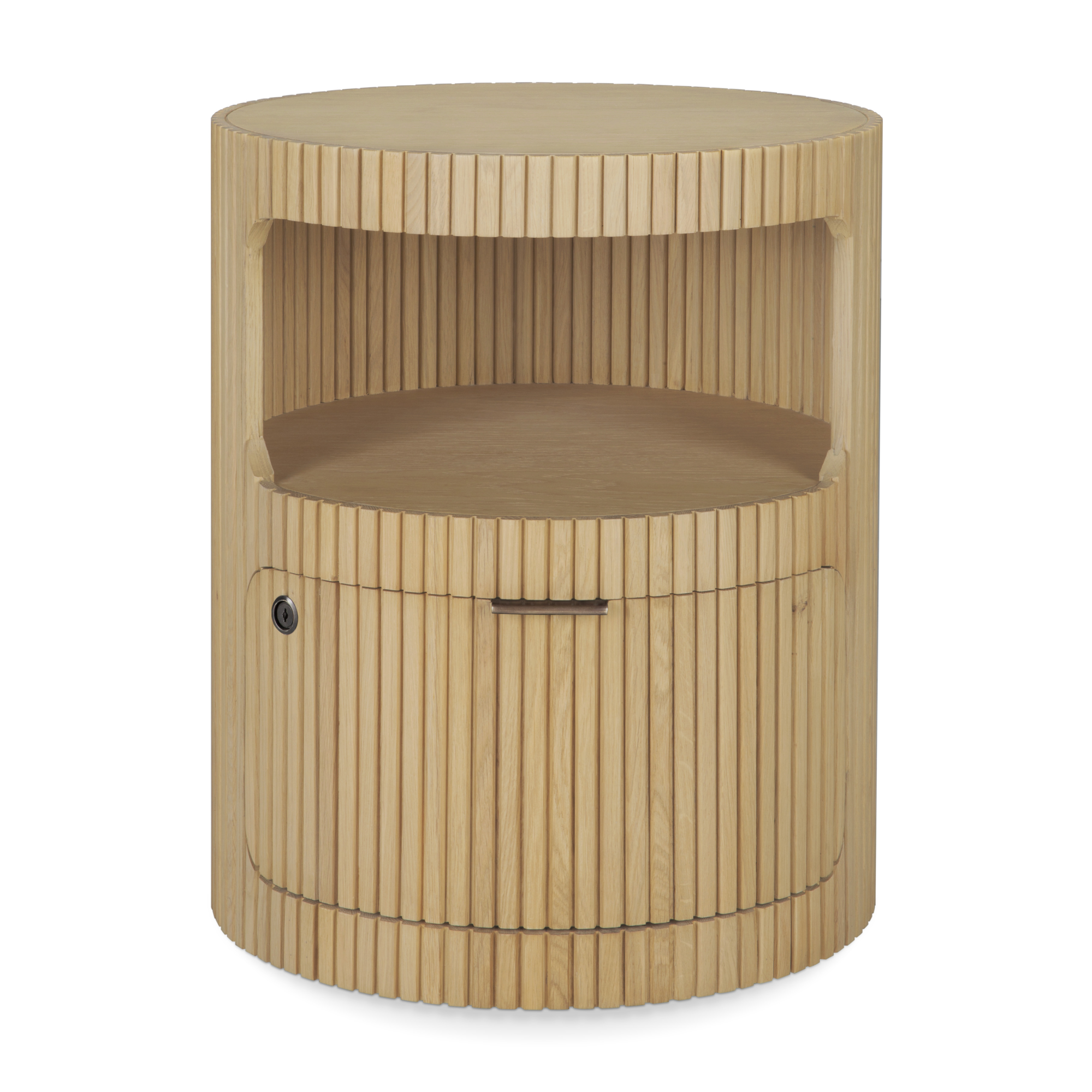 Boomerang bureau ladekast eiken
