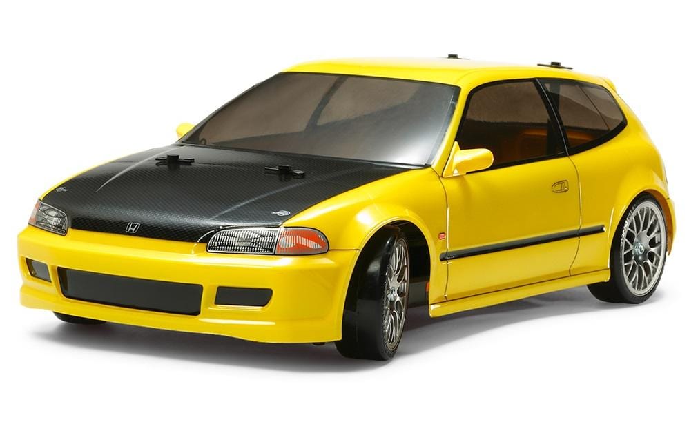 Drift Honda Civic SiR (EG6), TT-02D Bausatz mit ESC, 1:10<br>Honda Civic EG6 auf dem bewährten TT-02 Drift Chassis